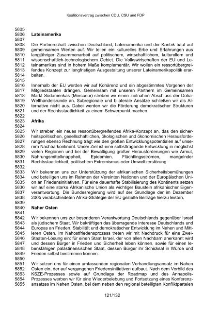 Gesamt-Entwurf Koalitionsvertrag