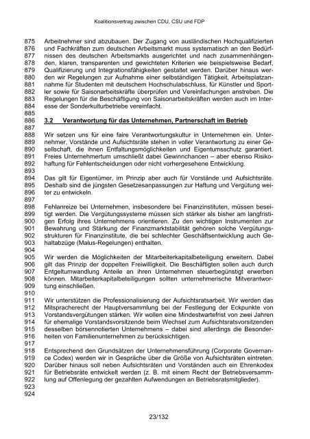 Gesamt-Entwurf Koalitionsvertrag