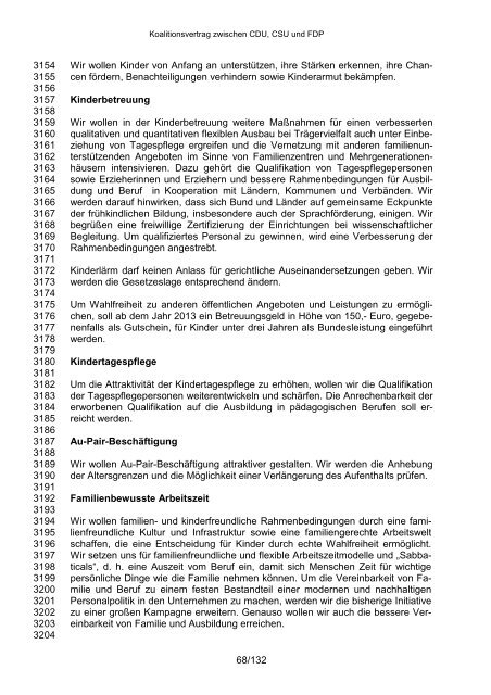 Gesamt-Entwurf Koalitionsvertrag