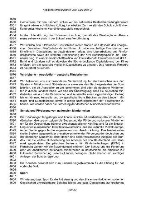 Gesamt-Entwurf Koalitionsvertrag