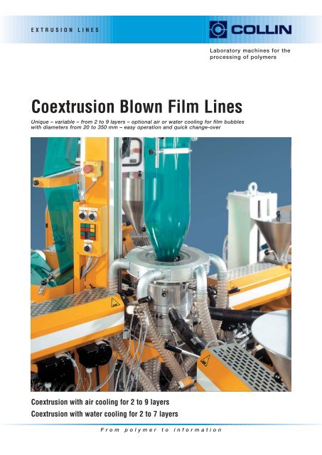 Coextrusion Blown Film Lines