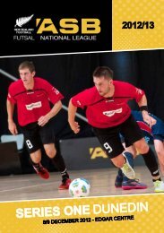 SERIES ONE DUNEDIN - Futsal4all - Futsal