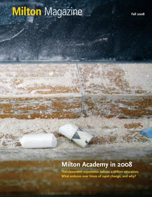 Milton Magazine - Milton Academy