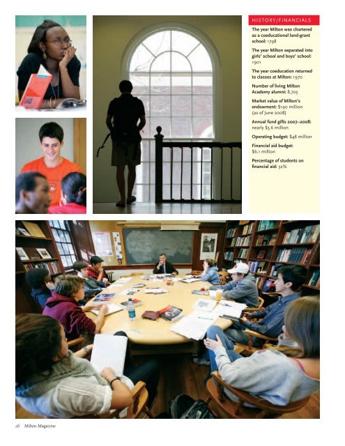 Milton Magazine - Milton Academy