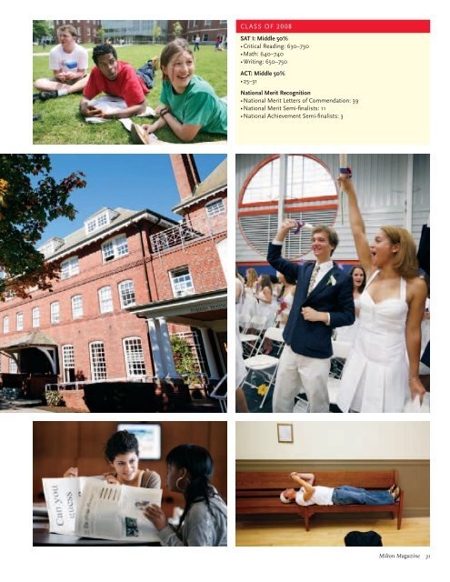 Milton Magazine - Milton Academy