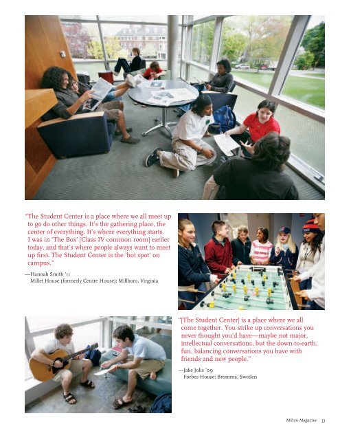 Milton Magazine - Milton Academy