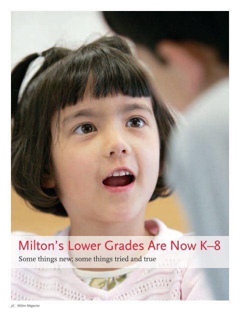 Milton Magazine - Milton Academy