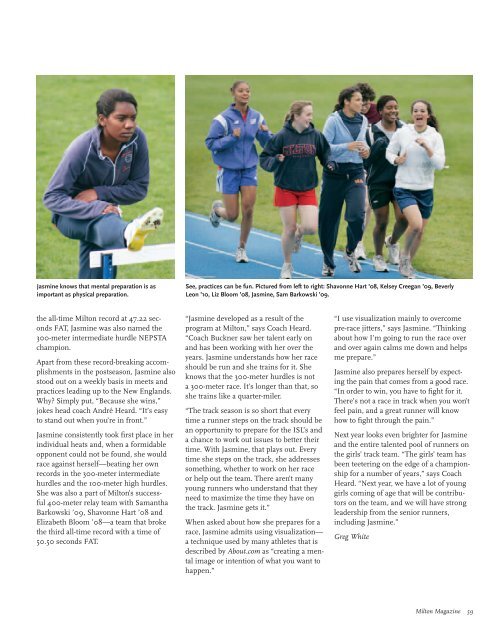 Milton Magazine - Milton Academy