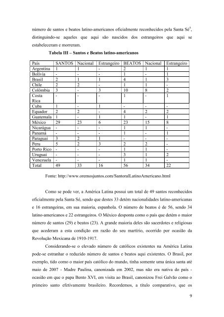 Religião, Coesão Social e Sistema Político na América Latina