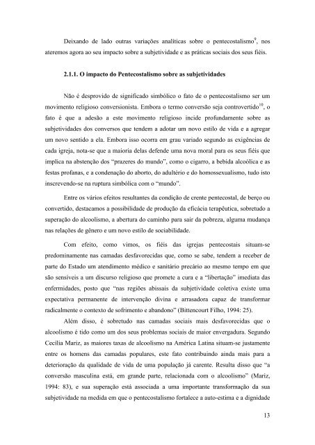 Religião, Coesão Social e Sistema Político na América Latina