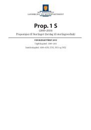 Prop. 1 S (2009-2010) - Statsbudsjettet