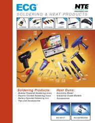ECG Soldering & Heat Products - Stark Electronics