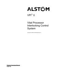 VPI II Overview - Alstom