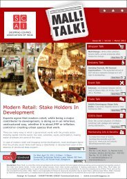 Mall Talk Issue March - Scai.in