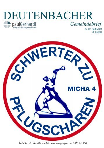 P L CH A S WE RTER Z - Paul-Gerhardt-Kirchengemeinde Stein