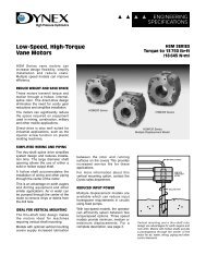 Low-Speed, High-Torque Vane Motors - Federal Fluid Power, Inc.