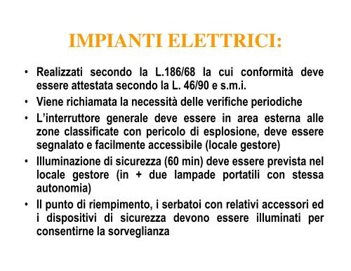 Distributori stradali di GPL - Ordine degli Ingegneri della Provincia di ...