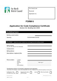 Application Form for Code Compliance Certification Form 6