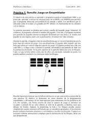 Práctica 1: Sencillo Juego en Ensamblador