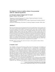 Development of microcrystalline cellulose from groundnut shells for ...