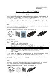 AOR AR5000 accessory connectors 1v0 - DD1US