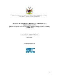 Background and Programme - Friedrich Ebert Stiftung - Namibia