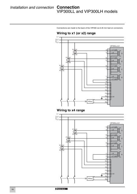 vip300 user manual - Schneider Electric