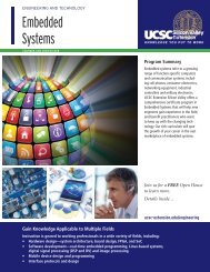 Embedded Systems - UCSC Extension Silicon Valley