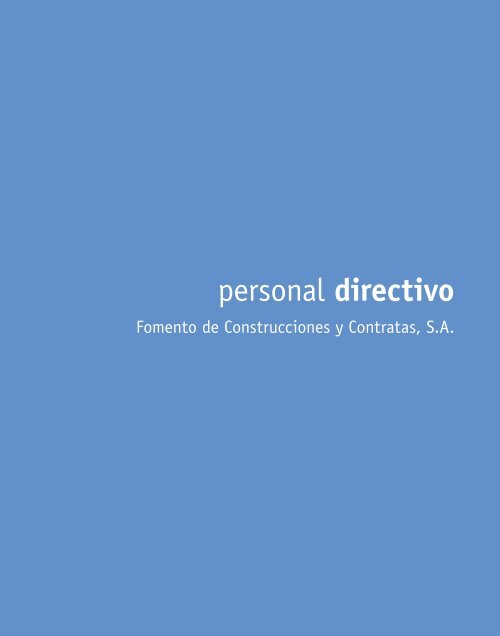 personal directivo - FCC