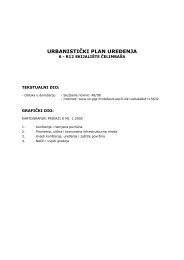 Odluka o donoÅ¡enju UrbanistiÄkog plana ureÄenja 6
