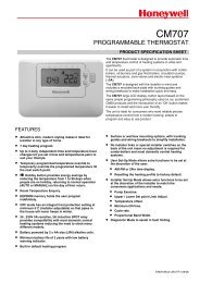 PROGRAMMABLE THERMOSTAT