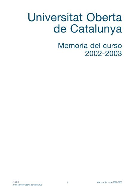memoria castella-reserva - Universitat Oberta de Catalunya