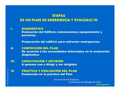 Estamos preparados para enfrentar emergencias en ... - Sigweb