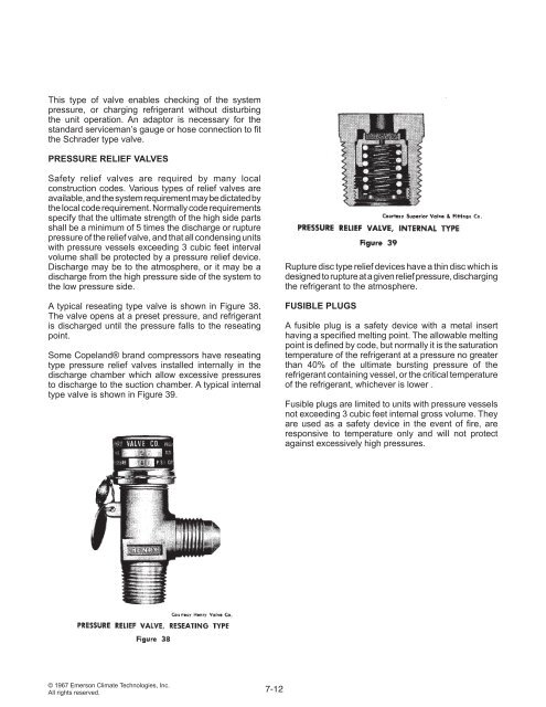 Refrigeration Manual - HVAC and Refrigeration Information Links