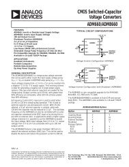 ADM660/ADM8660 CMOS Switched-Capacitor Voltage ... - ZMiTAC
