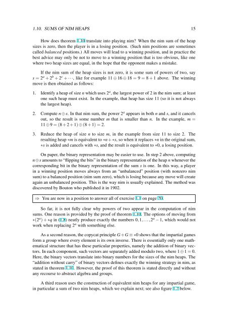 Game Theory Basics - Department of Mathematics