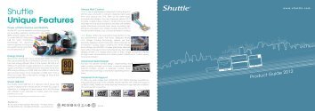 2012 product guide - Shuttle