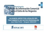 algunos aspectos legales del tratamiento de datos personales