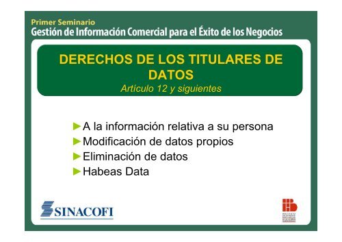 algunos aspectos legales del tratamiento de datos personales