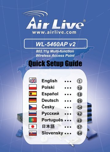 WL-5460AP v2 - AirLive