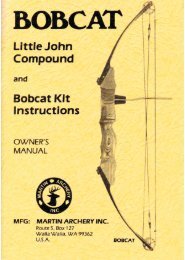 Bobcat - Martin Archery