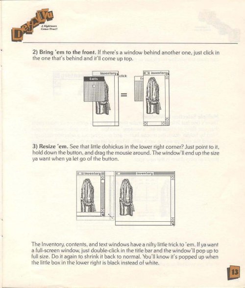 Deja Vu Manual - Virtual Apple