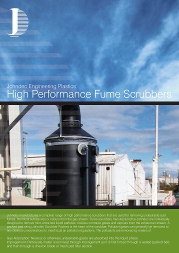 High Performance Fume Scrubbers