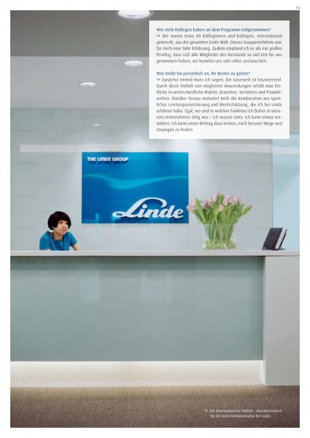 Das Linde Annual 2010. - The Linde Group