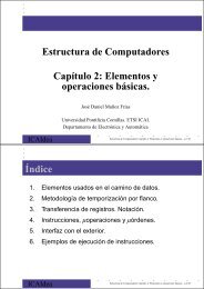 Elementos y operaciones básicas - Departamento de Electrónica y ...