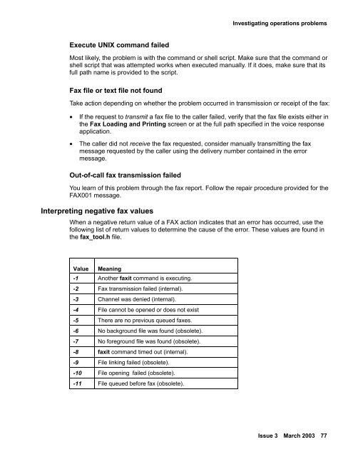 Avaya IR Install and Troubleshooting Guide - Avaya Support