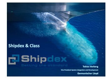 13 Shipdex and Class (Germanischer Lloyd) - EMEC