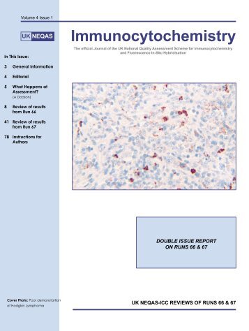 Immunocytochemistry - UK NEQAS for Immunocytochemistry ...