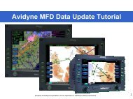 MFD Data Update Tutorial - Avidyne