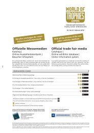 Official trade fair media Offizielle Messemedien - Neureuter Fair Media